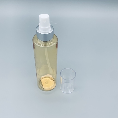 पंप स्प्रेयर कॉस्मेटिक पीईटी बोतल हाथ कीटाणुशोधन पारदर्शी मैट