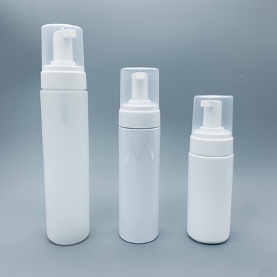 अनुकूलित क्षमता सफेद पारभासी पीई प्लास्टिक की बोतल स्क्रीन प्रिंटिंग
