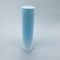 आवश्यक तेल के लिए ब्लू प्लास्टिक कॉस्मेटिक वायुहीन पंप की बोतलें