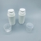 व्हाइट प्लास्टिक प्रेस पीपी वायुहीन बोतल प्रसाधन सामग्री वितरण