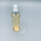 पंप स्प्रेयर कॉस्मेटिक पीईटी बोतल हाथ कीटाणुशोधन पारदर्शी मैट